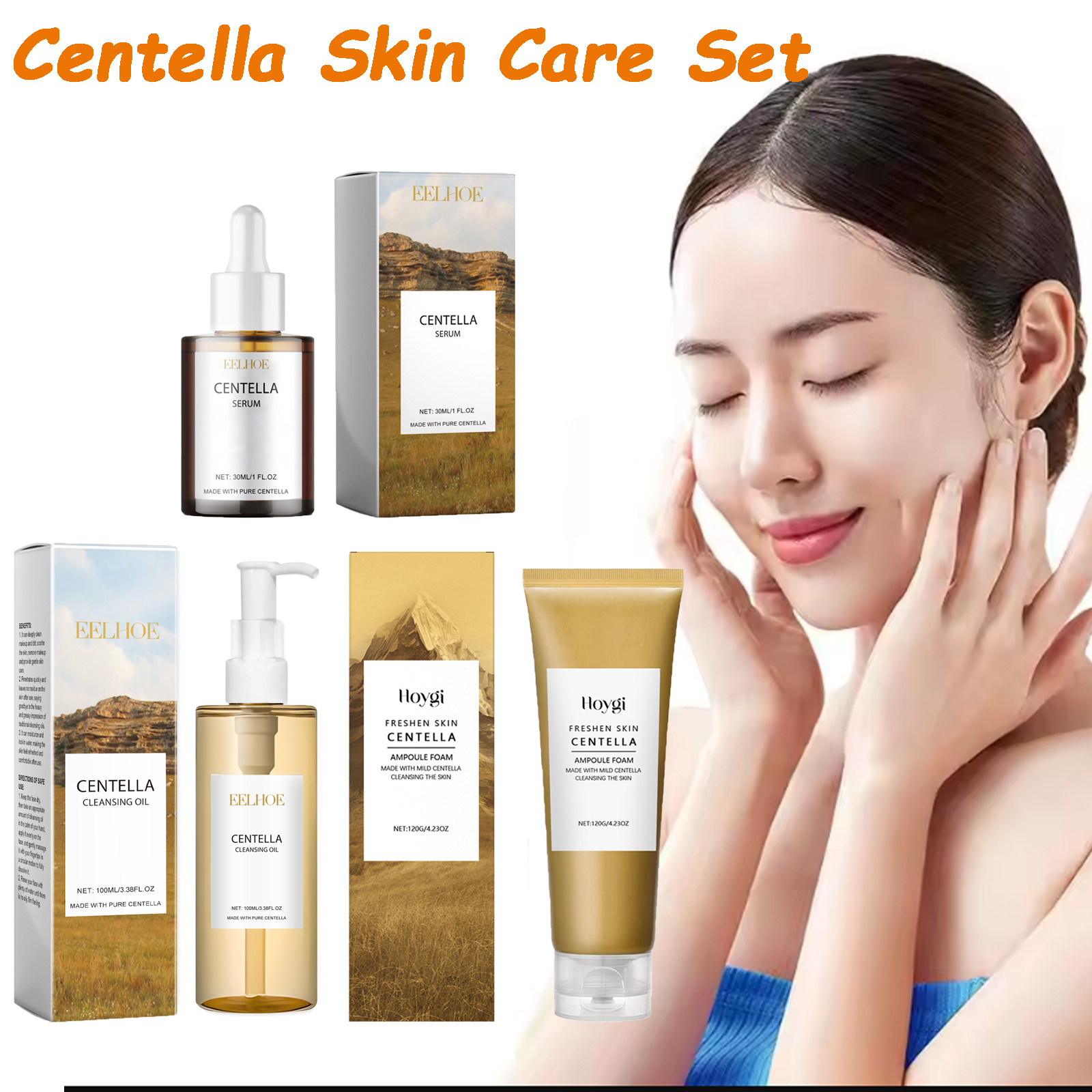 Centella Asiatica Toner - Centella Skin Care Set Centella Serum